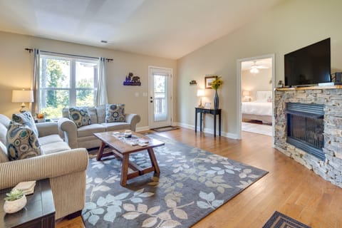 Blue Ridge Mountain Home w/ Sunroom: Pets Welcome House in Fairview