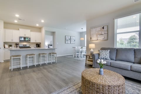 3 Mi to Bethany Beach: Ocean View Home w/ Patio House in Bethany Beach