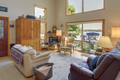 Lakefront Vandalia Home w/ Boat Dock & Gas Grill! House in Michigan