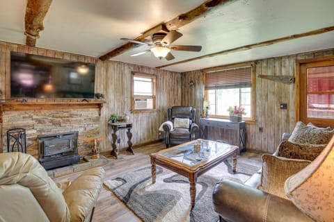 Rustic Sturgis Cabin Rental in Black Hills Forest! House in North Lawrence