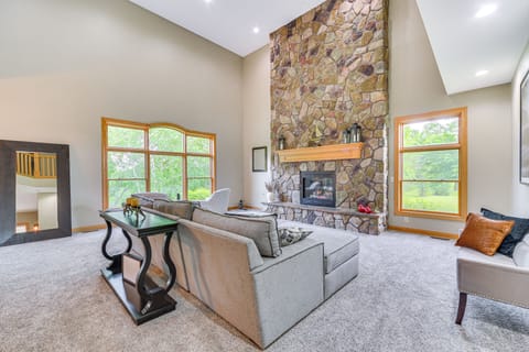 Riverfront Bliss in Rice Lake: Deck, Grill & Hike! House in Wisconsin