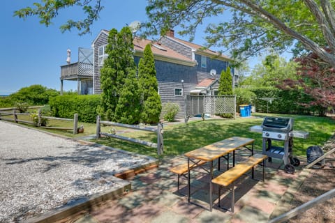 Deck w/ Water View: Coastal Escape Near P-Town! House in North Truro