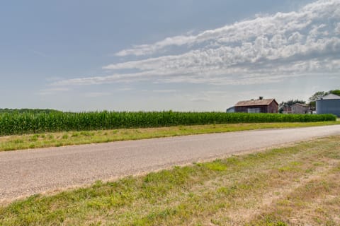 Tranquil La Prairie Retreat w/ Patio & Fireplace! House in Illinois