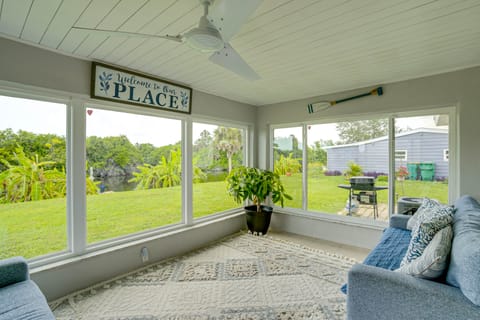 Port Charlotte Home w/ Sunroom, Grill & Fire Pit! House in Port Charlotte