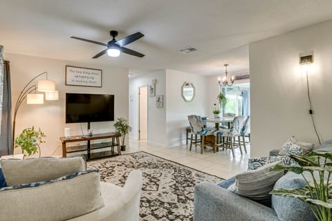 Port Charlotte Home w/ Sunroom, Grill & Fire Pit! House in Port Charlotte