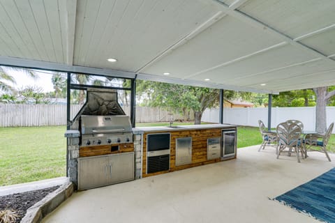 Pet-Friendly Cocoa Beach Home: Walk to Beach! House in Cocoa Beach