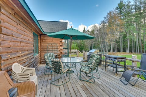 Snowmobile Access: Long Lake Winter Cabin Getaway House in Long Lake
