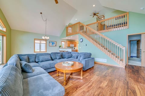 Waterfront Lake Huron Getaway w/ Private Beach! Cottage in Michigan