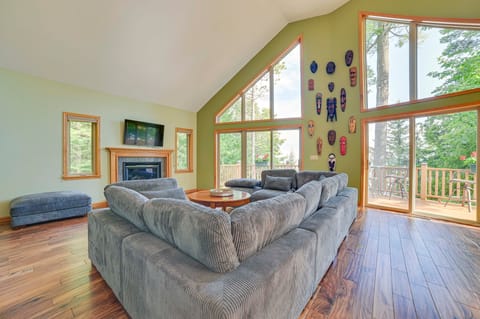 Waterfront Lake Huron Getaway w/ Private Beach! Cottage in Michigan