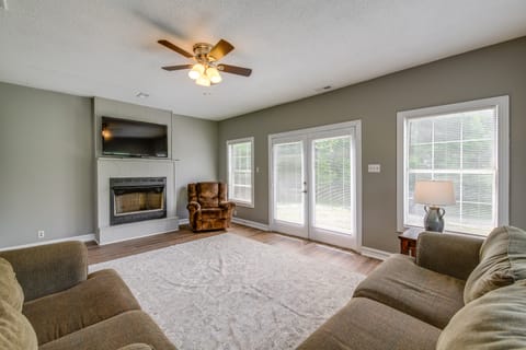 Huntsville Vacation Rental w/ Fire Pit House in Tennessee