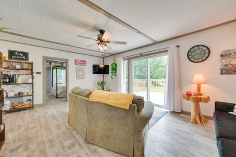 Lakefront Michigan Abode w/ Deck & Fire Pit! Cottage in Michigan