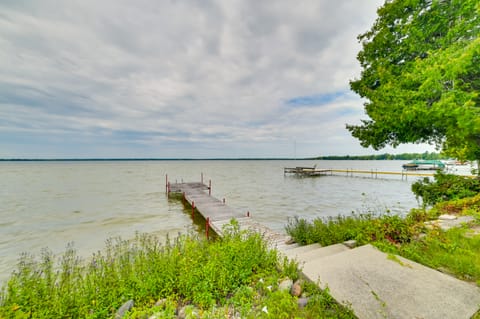 Lakefront Michigan Abode w/ Deck & Fire Pit! Cottage in Michigan