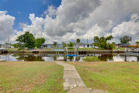 Pet-Friendly Port Charlotte Home w/ Canal Access! House in Port Charlotte