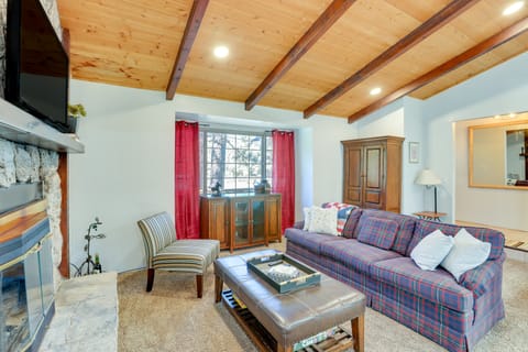 Ski, Boat, & Hike: Big Bear Home w/ Fire Pit! House in Big Bear