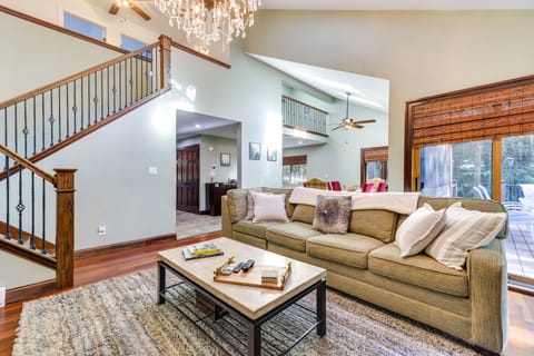 Pocono Pines Gem w/ Fire Pit & On-Site Creek! House in Pocono Pines