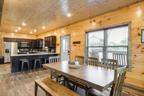 Hot Tub, Fireplace & Views: Sevierville Retreat! House in Sevier County