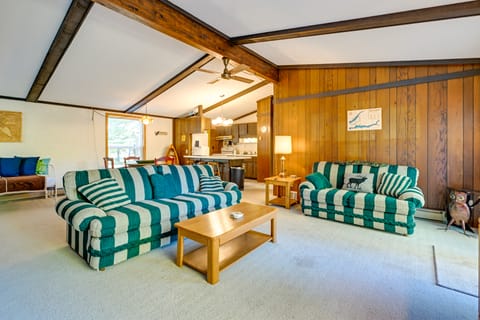 Lakefront Nekoosa Home: Private Beach & Boat Dock! House in Wisconsin