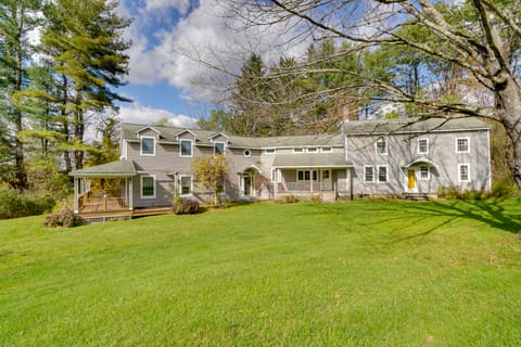 Historic New Lebanon Hideaway on 33 Private Acres! House in Berkshires