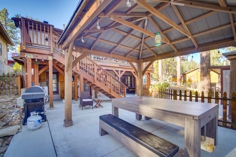 1 Mi to Lake: Home w/ Hot Tub & Gazebo in Big Bear House in Big Bear