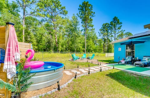 1 Mi to Golf: Citrus Springs Retreat w/ Fire Pit! House in Florida