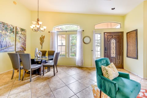 Private Pool & Patio: Desert Hot Springs Retreat House in Desert Hot Springs