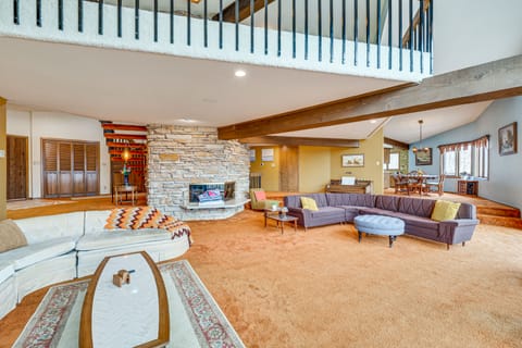 Eclectic Hubertus Home w/ Game Room & Fire Pit! House in Wisconsin