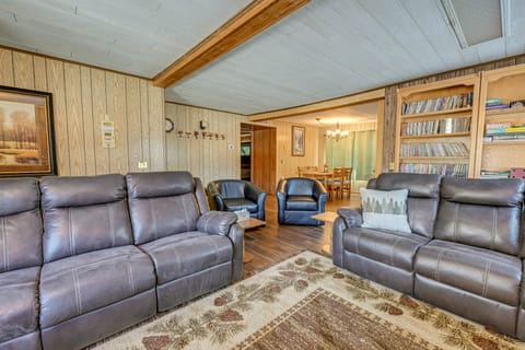 Lakefront Townsend Cabin w/ Fire Pit & Dock! House in Wisconsin