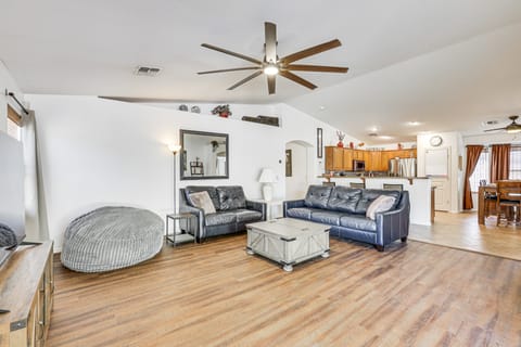 Fenced Yard + Fire Pit: Quiet Home in Surprise House in Surprise