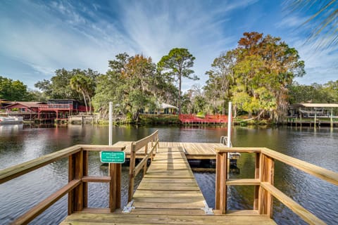 Riverfront Fisher’s Paradise in Florida w/ Dock! House in Florida