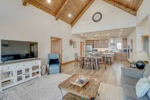 Spacious Harrison Vacation Rental w/ Deck & Views! House in Arkansas