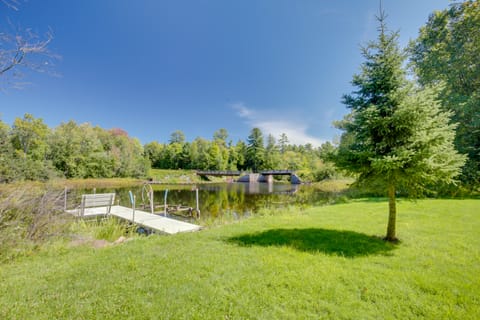 Country Vacation Rental in Mercer at Waterfall! Cottage in Wisconsin
