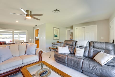 Waterfront Port Charlotte Home w/ Pool & Lanai House in Port Charlotte