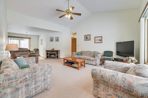 Cozy Mancelona Home: Ski, Golf & Snowmobile! House in Michigan