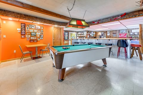 Lakefront Suring Home w/ Pool Table + Views! House in Wisconsin