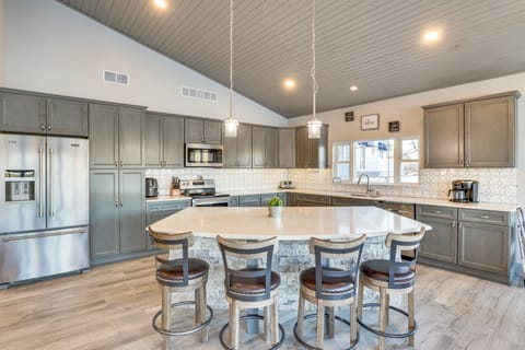 Waterfront Lake of the Ozarks Home w/ Private Dock House in Ozark Mountains