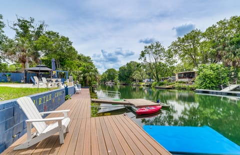 Waterfront Weeki Wachee Home w/ Fire Pit! House in Spring Hill