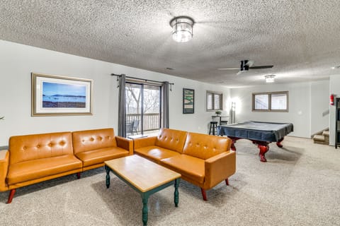 Spacious Holiday Island Escape w/ Deck & Gas Grill House in Carroll County