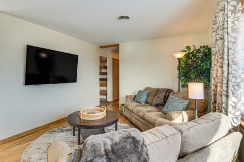 Walk to Lake Beach: Glenwood Vacation Rental! House in Minnesota