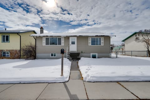 Dog-Friendly Montana Home w/ Deck & Fenced-In Yard House in Idaho
