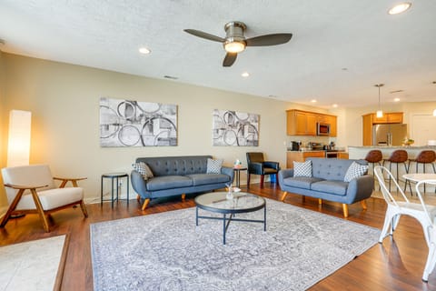 Downtown St Joseph Condo w/ Balcony & Harbor View Apartment in St Joseph