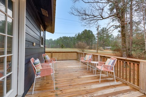Chatom Retreat w/ Furnished Deck & Wooded Views! House in Mississippi