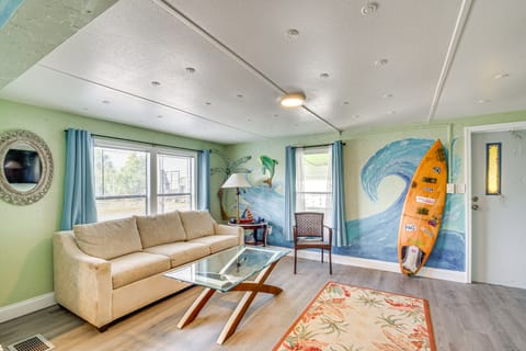 1 Mi to Beach: Home w/ Dock on Canal in Hudson House in Hudson