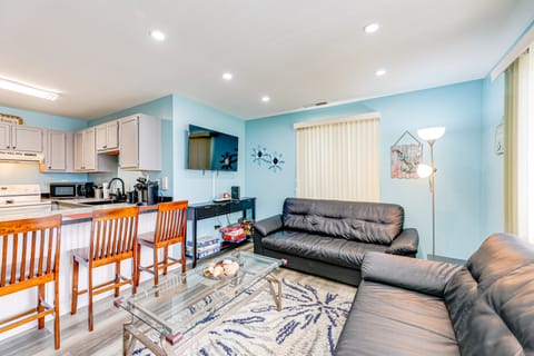 2 Blocks to Boardwalk! Ocean City Family Retreat Apartment in Ocean City