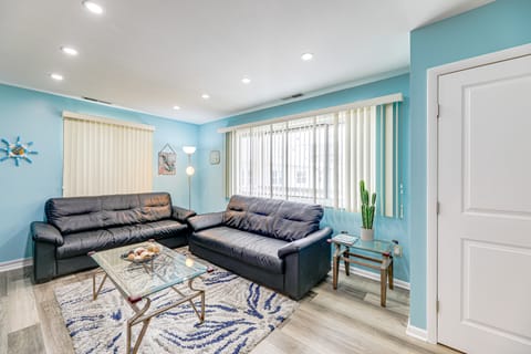 2 Blocks to Boardwalk! Ocean City Family Retreat Apartment in Ocean City