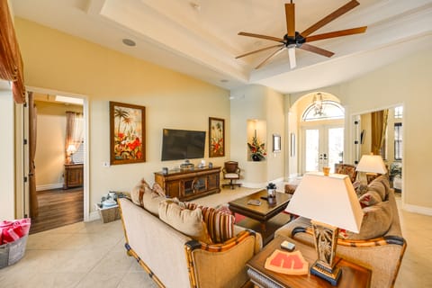 Lanai w/ Heated Pool at Cape Coral Escape! House in Cape Coral