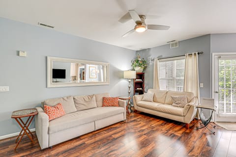 Community Pool & Private Balcony: Chic Lewes Gem Apartment in Sussex County