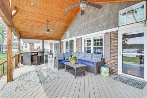 Waterfront Lake Gaston Home w/ Private Dock! House in Lake Gaston