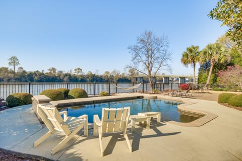 Riverfront North Augusta Home w/ Private Pool! House in North Augusta