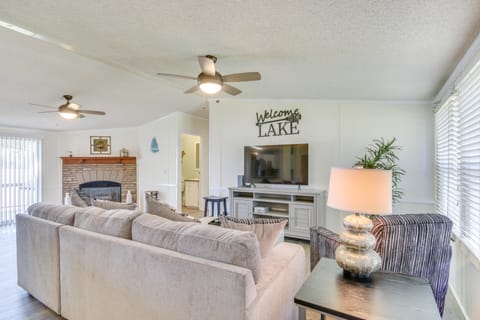 Lakefront Prosperity Home w/ Private Boat Dock House in Lake Murray