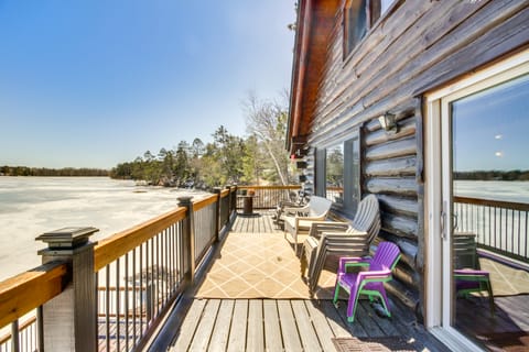 Lakefront Park Rapids Cabin w/ Decks & Boat Dock! House in Park Rapids